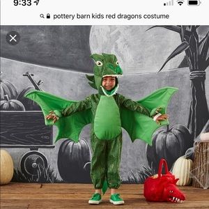 Pottery Barn 3T Dragon Costume